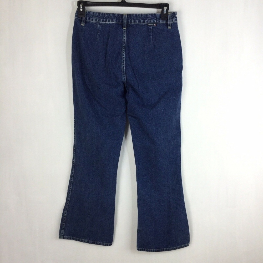 Tommy Jeans Size 11 Denim Vintage Flare 100% Cotton - Picture 2 of 7